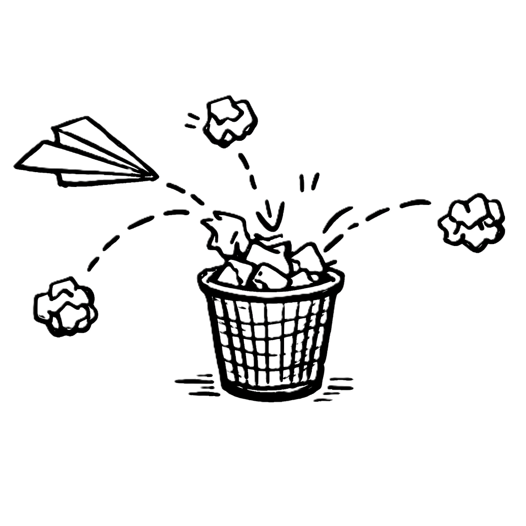 Failed projects doodle